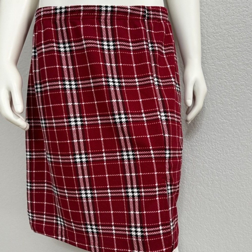 Shein Plus Plaid Skirt